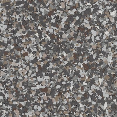 Tudor UV-resistant epoxy patio flake blend