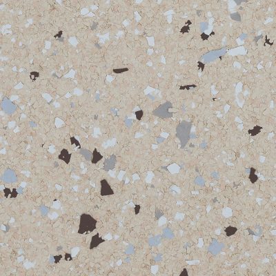Woodshed UV-resistant hybrid epoxy patio flake blend